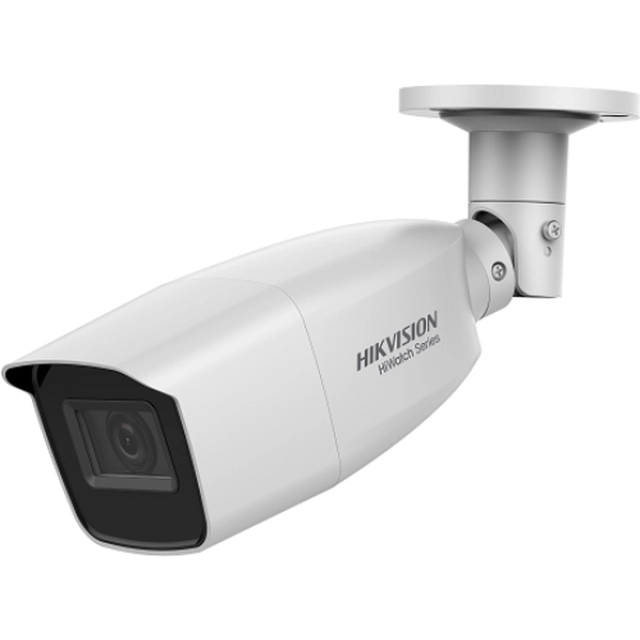 Cámara de vigilancia TurboHD, bala, 2 megapíxeles, infrarrojos 40m, lente varifocal 2.8mm- 12mm