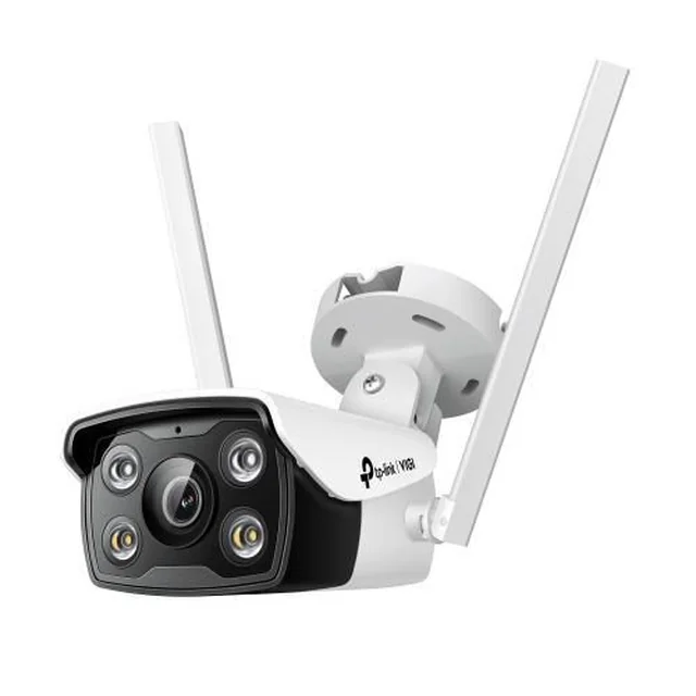 Cámara de vigilancia WiFi TP-Link 4MP IR 30M Lente 4mm Micrófono Full Color - VIGI C340-W(4MM)