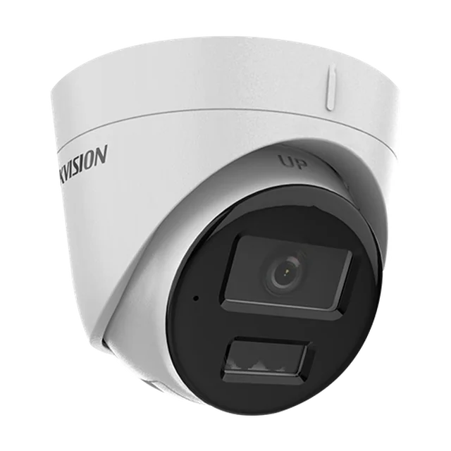 Cámara IP 2MP, Luz híbrida inteligente, lente 2.8mm, IR 30m, WL 30m, Micrófono, IP67, PoE - HIKVISION DS-2CD1323G2-LIU-2.8mm