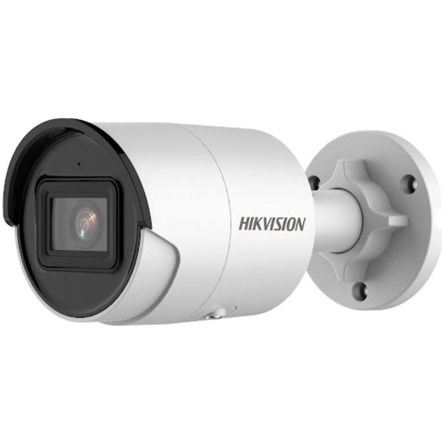 Cámara IP 4MP, Lente 2.8mm, IR 40m, Mic.PoE AcuSense-HIKVISION DS-2CD2043G2-IU-2.8mm