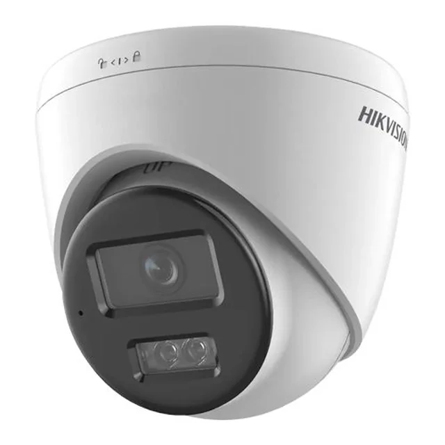 Cámara IP 8MP, lente 4mm, Luz híbrida inteligente, IR 30m, luz blanca 30m, PoE, ranura para tarjeta, micrófono - Hikvision DS-2CD1383G2-LIUF(4mm)