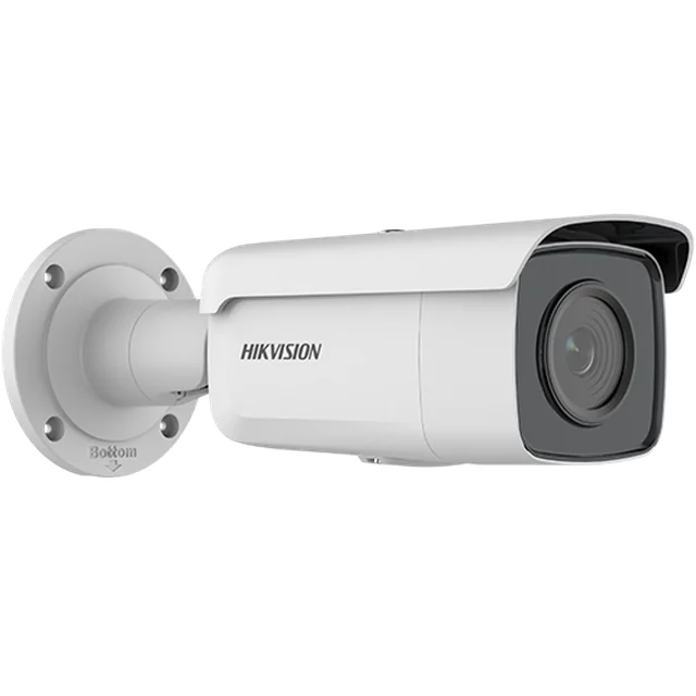 Cámara IP AcuSense potencia de Darkfighter, resolución 6.0 MP, lente 2.8mm, IR 80m HIKVISION DS-2CD2T66G2-4I-2.8mm