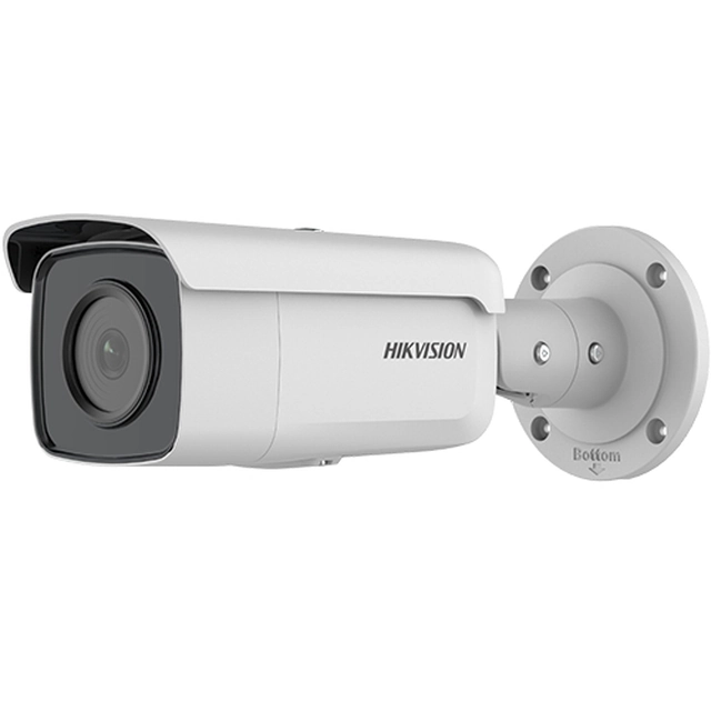 Cámara IP AcuSense potencia de Darkfighter, resolución 6.0 MP, lente 4mm, IR 80m HIKVISION DS-2CD2T66G2-4I-4mm