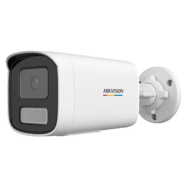 Cámara IP ColorVu 4MP, Lente 2.8mm, Luz híbrida inteligente, PoE, IR 50m Luz blanca 50m, Micrófono - HIKVISION DS-2CD1T47G2H-LIU(2.8mm)