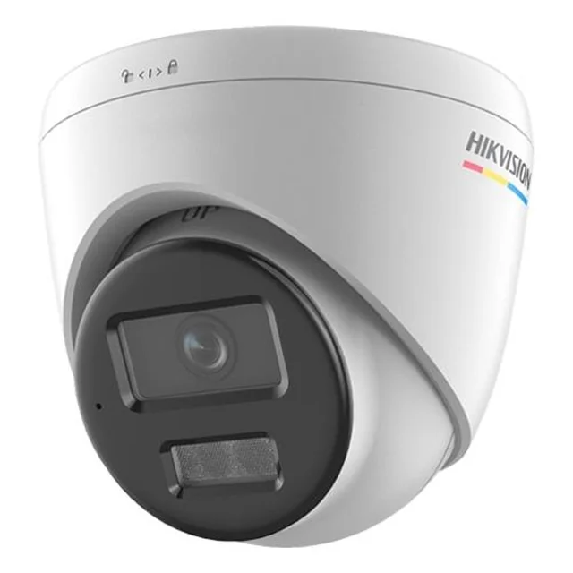 Cámara IP Hikvision 4MP, ColorVu, Smart Hybrid Light, IR 30m, luz blanca 30m, PoE, micrófono, lente 4mm - DS-2CD1347G2H-LIU(4mm)