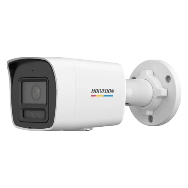 Cámara IP, lente 2MP, 2.8mm, IR 30m, WL 30m, Micrófono, PoE ColorVu, luz dual - HIKVISION DS-2CD1027G2H-LIU-2.8mm