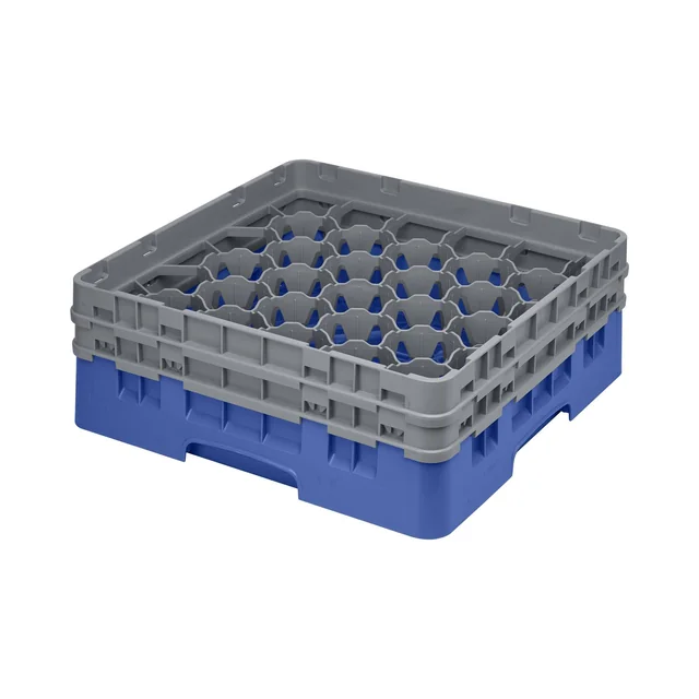 Cambro Camrack košík, 30 prvkov, maximálna výška 133 mm, modrý