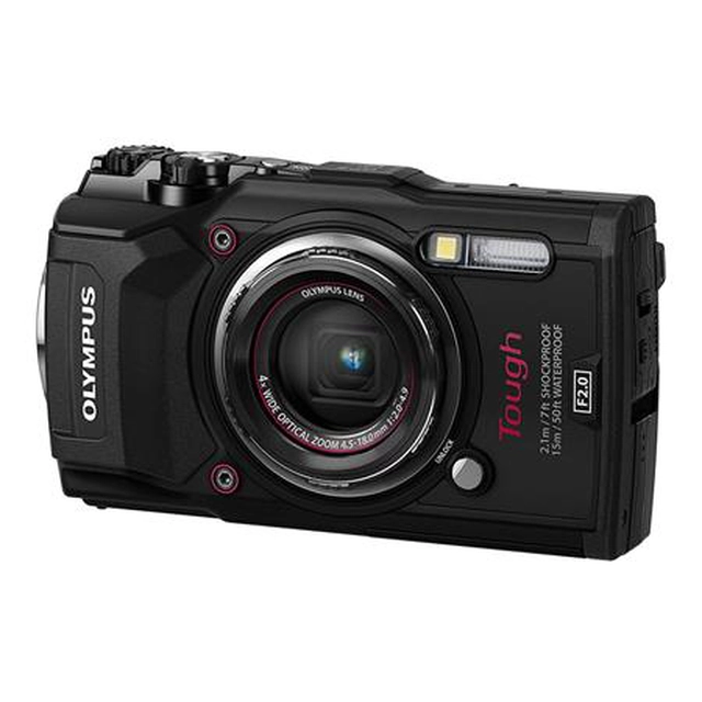 Camera, 4K, Wi-fi, waterproof, OLYMPUS TG-6, black