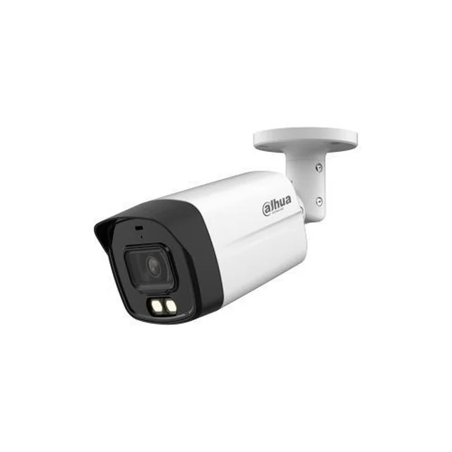 Caméra de surveillance 4K Dual Light IR 40m WL 40m objectif 3.6mm Microphone Dahua - HAC-HFW1801TLM-IL-A-0360B-S2