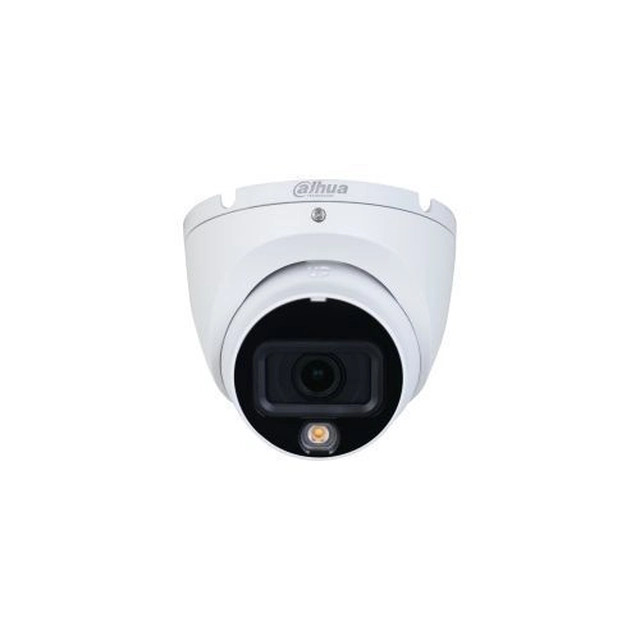 Caméra de surveillance 5MP, objectif 2.8mm, IR 20m, Samrt Dual Light 20m, microphone - Dahua HAC-HDW1500TLM-IL-A-0280B-S2