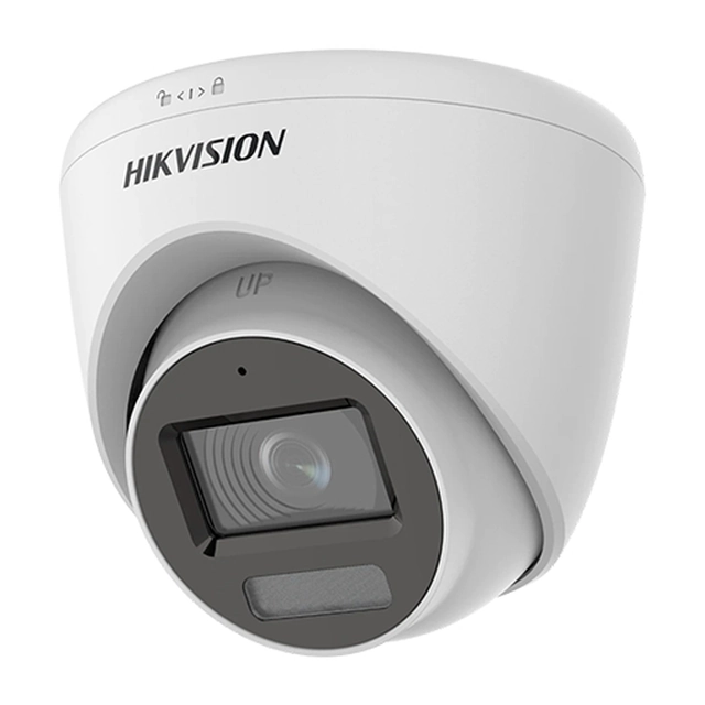 Caméra de surveillance 5MP, objectif 2.8mm, IR 40m, WL 20m, Microphone - Hikvision - DS-2CE78K0T-LFS-2.8mm