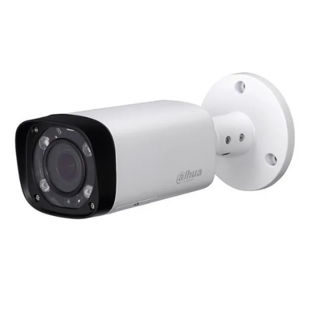 Caméra de surveillance extérieure Dahua HAC-HFW1220R-VF-IRE6, 2MP, objectif 2.7~13.5 mm, IR 60m