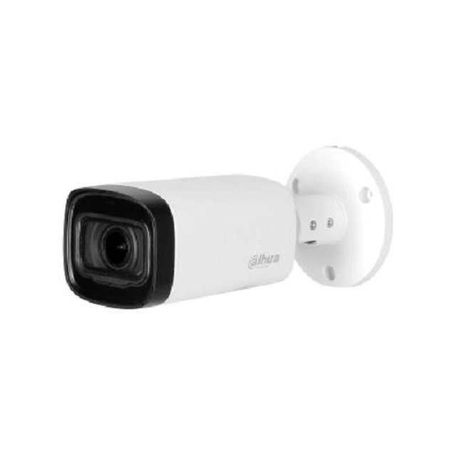 Caméra de surveillance HDCVI, Bullet, 2MP, Objectif à focale variable 2.7-12mm, IR 60m, Microphone, IP67, Dahua HAC-HFW1200R-Z-IRE6-A-2712