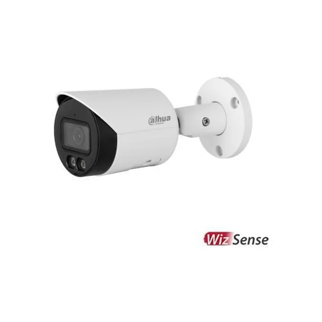 Caméra de surveillance IP intelligente Dual Light 8MP objectif 2.8mm IR 30m WL 30m WizSense - Dahua - IPC-HFW2849S-S-IL-0280B