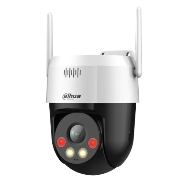 Caméra de surveillance IP, Wi-Fi, Couleur 5MP, CMOS1/2.8, objectif 4mm, IR/lumière blanche 30m, IVS, IP66 - Dahua SD2A500HB-GN-AW-PV-0400-S2