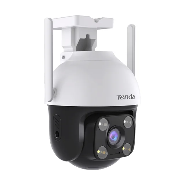 Caméra de surveillance Pan Tilt WiFi 2MP WL 30m IR 30m microphone haut-parleur Carte Tenda - TND-CP6