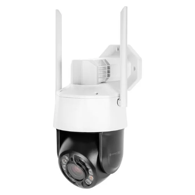 Caméra de surveillance Wi-Fi IP PTZ, extérieure, 5 MP, IR 10 m, zoom optique 20x, Emplacement pour carte SD, microphone, haut-parleur - Kruger&Matz Connect C110