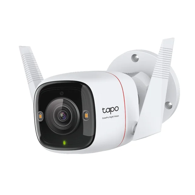 Caméra de surveillance WiFi 4MP 2K Couleur la nuit - Tapo C325WB