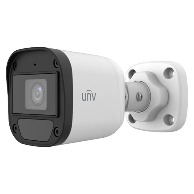 Câmera de vigilância 5MP IR 20M lente 2.8mm Microfone UNV - UAC-B115-AF28