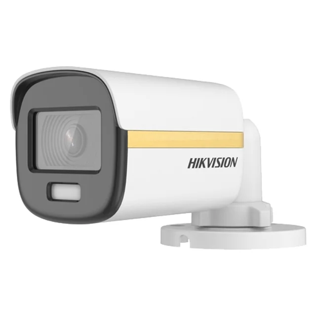 Câmera de vigilância 5MP WL 20m lente 2.8mm ColorVu PoC Hikvision - DS-2CE10KF3T-E-2.8mm