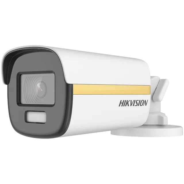 Câmera de vigilância 5MP WL 40m lente 3.6mm ColorVu PoC Hikvision - DS-2CE12KF3T-E-3.6mm