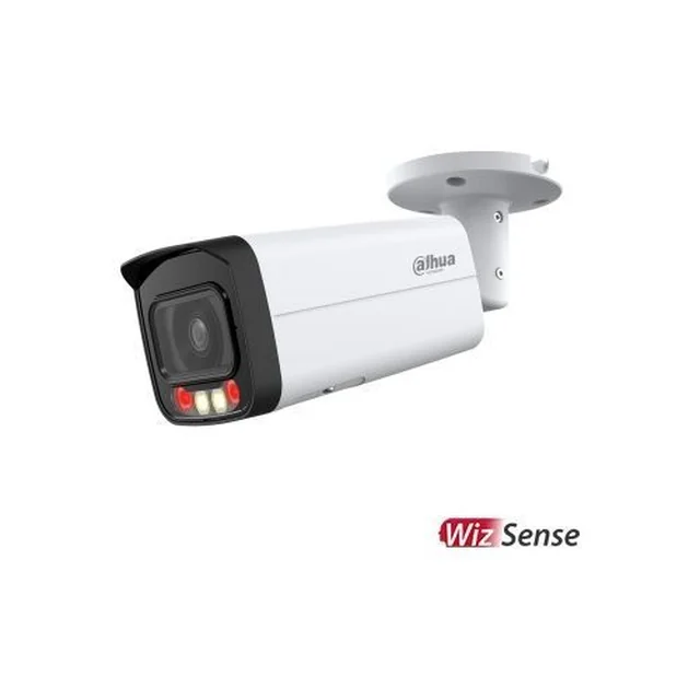 Câmera de vigilância inteligente Dual Light 2MP lente 3.6mm IR 60m WL 50m WizSense - Dahua - IPC-HFW2249T-AS-IL-0360B