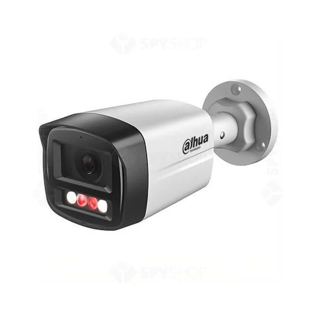 Câmera de vigilância IP 2MP IR 30m lente 2.8mm Placa de microfone Dahua PoE - IPC-HFW1239TL1-A-IL-0280B