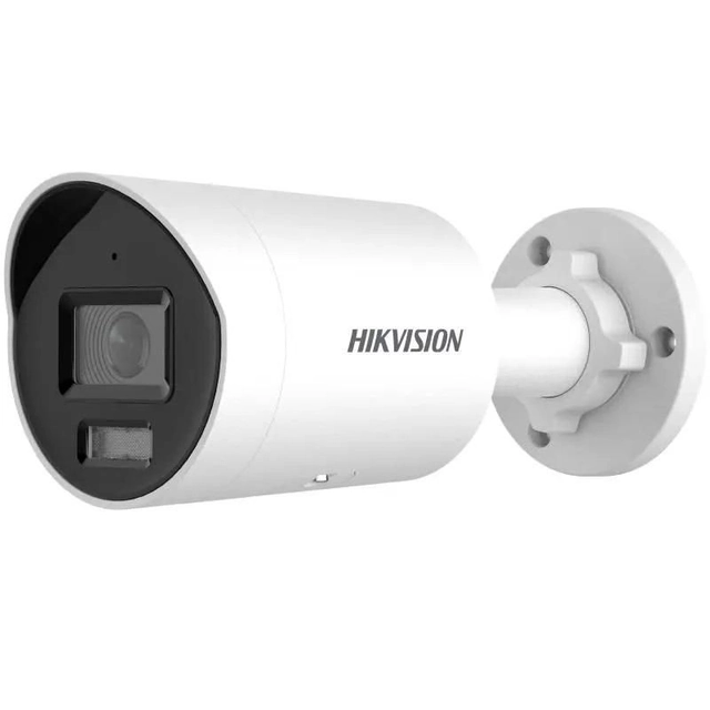 Câmera de vigilância IP, 2MP, IR 40M, lente 2.8mm, Bullet - Hikvision - DS-2CD2026G2-IU-2.8mm