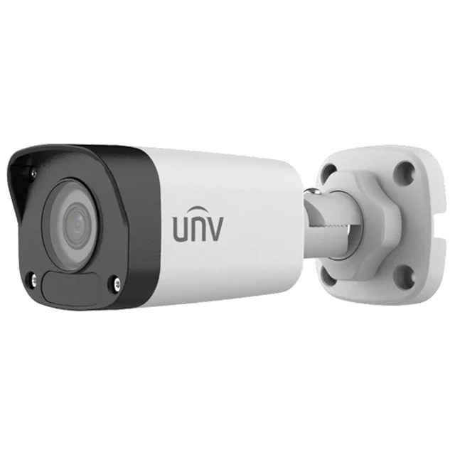 Câmera de vigilância IP 5MP IR 30m lente 2.8mm PoE - UNV - IPC2125LB-SF28-A