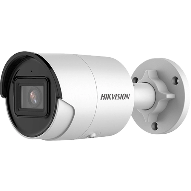 Câmera de vigilância IP, 8 MP, lente 2.8 mm, cartão SD, IR 40m, Áudio, AcuSense - Hikvision DS-2CD2086G2-I(U)