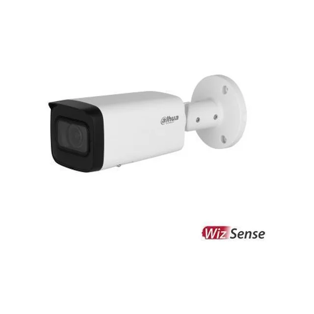 Câmera de vigilância IP 8MP IR 60m lente 2.7-12mm microfone Cartão WizSense Dahua PoE - IPC-HFW3842T-ZAS-2712