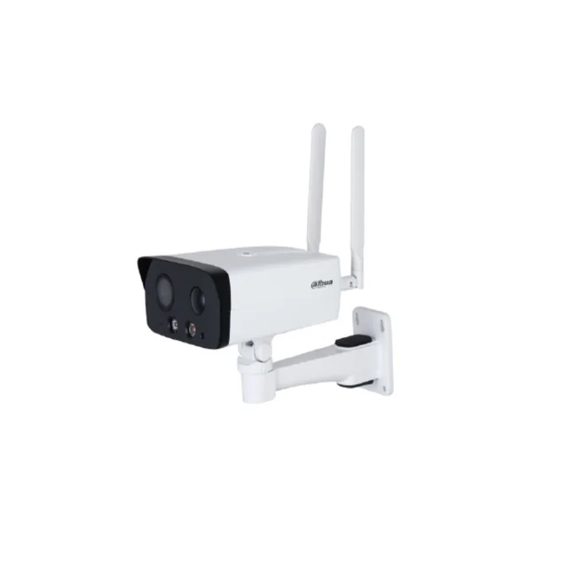 Câmera de vigilância IP Dahua WizSense 4MP IR 50m WL 30m lente 2.8mm cartão - IPC-HFW3441DGP-AS-4G-NL668EAU-B-0280B