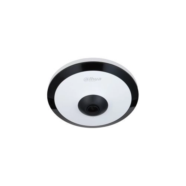 Câmera de vigilância IP Fisheye, AI WizMind, 5MP, IR 10m, 1.4mm, microfone, PoE, Dahua IPC-EW5541-AS