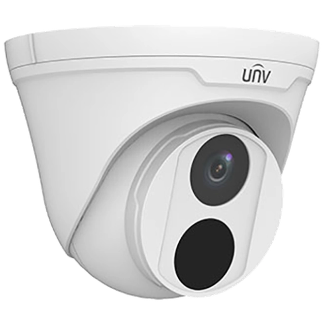 Câmera de vigilância IP, interna, lente 2MP, 2.8mm, IR 30m, IP 67 - UNV IPC3612LB-SF28-A