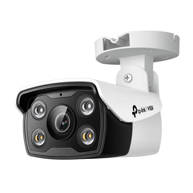Câmera de vigilância IP TP-Link Vigi 4MP IR 30m lente 2.8mm Placa de alto-falante com microfone PoE - VIGI C340(2.8MM)