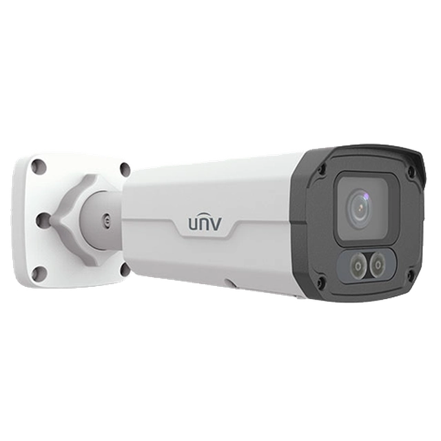 Caméra IP 4MP, Lumière blanche 30M, objectif 4.0mm, Alarme, IP67, IK10, PoE - UNV IPC2224SE-DF40K-WL-I0