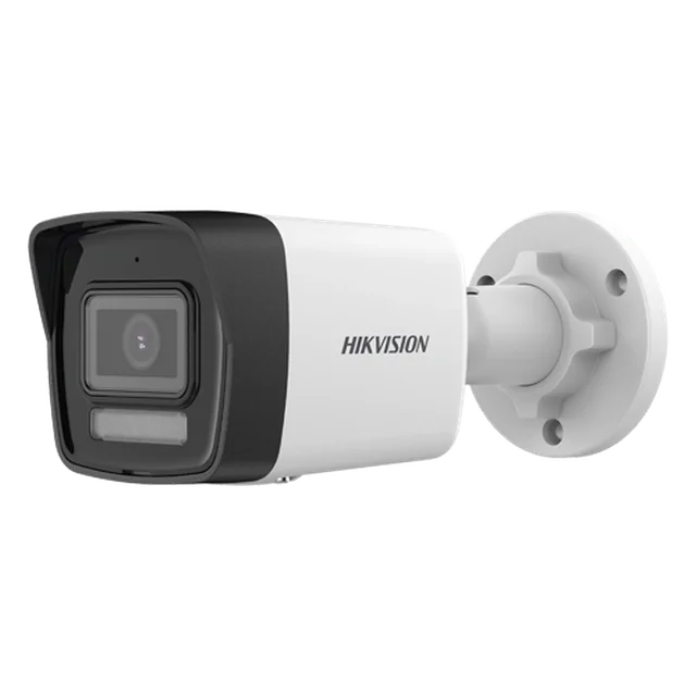 Câmera IP 8MP, lente 4mm, Smart Hybrid Light, slot para cartão, IR 30m, WL 30m, Mic, PoE - Hikvision DS-2CD1083G2-LIUF(4MM)