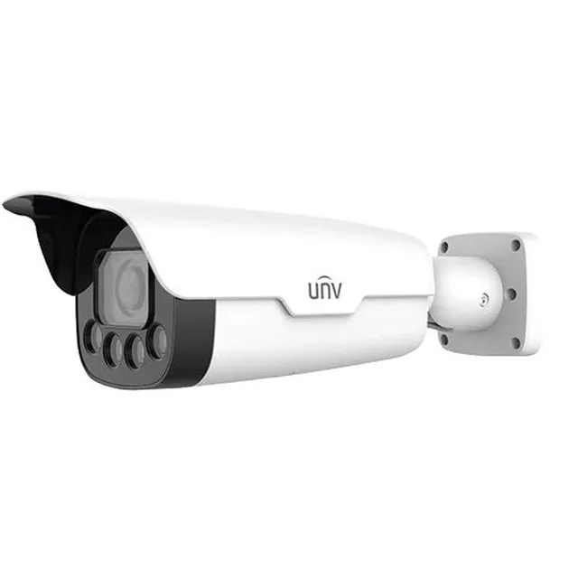 Câmera IP LPR 2 MP, lente 4.7-47 mm, luz branca 50M, PoE, IP67, IK10, Starlight - UNV HC121-TS8C-Z