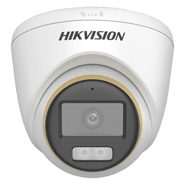 Camera supraveghere 2MP Dual Light IR 40m WL 40m microfon ColorVU - Hikvision - DS-2CE72DF3T-LFS-2.8mm