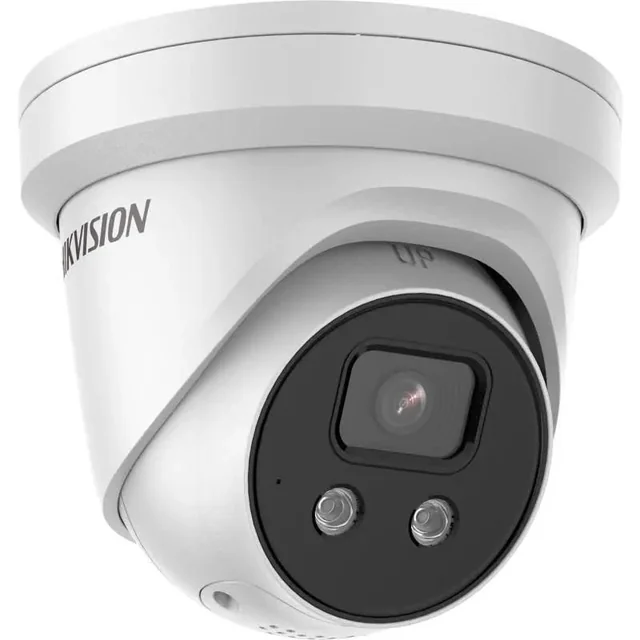 Câmeras de vigilância domo 6 Lente de megapixels 2.8mm Medidores infravermelhos 30 Hikvision DS-2CD2366G2P-ISU-SL-2.8mm