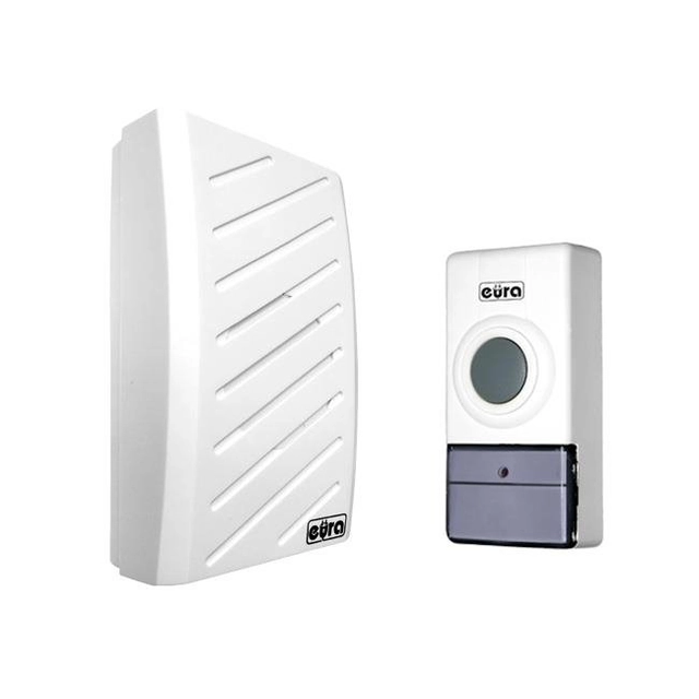 Campanello wireless EURA WDP-27A3 &#39;&#39;CARMEN&#39;&#39;, funzionamento a batteria