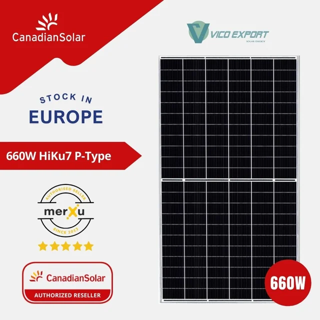 Canadian Solar CS7N-660MS // Canadian Solar 660W слънчев панел