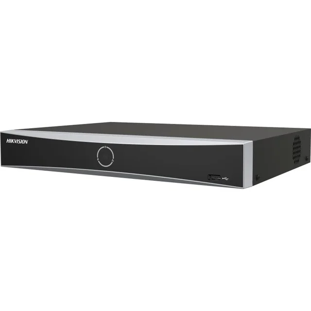 Canais NVR 4, IP, 4K, AcuSense, 40 Mbps, Funções AI, 1 HDD - Hikvision DS-7604NXI-K1(D)