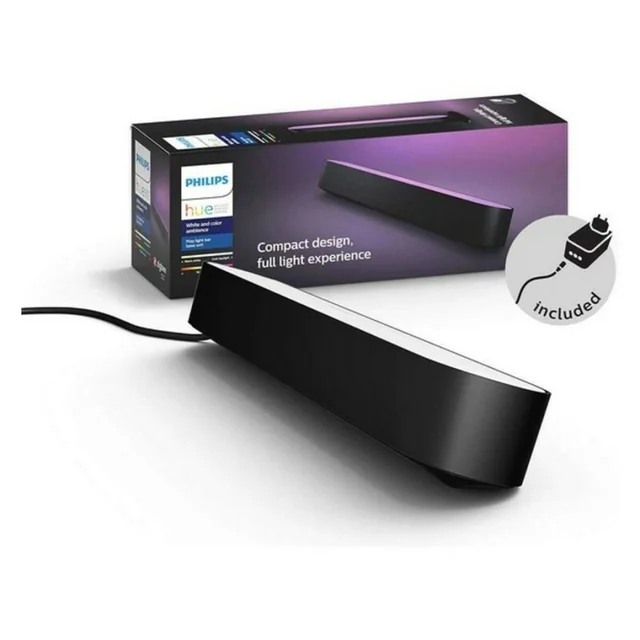 Candeeiro de mesa Philips Hue Color Play Preto 530 Lm