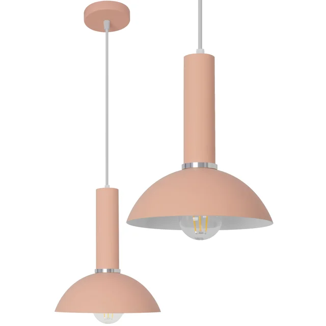 Candeeiro suspenso OSTI C APP128-1CP, rosa