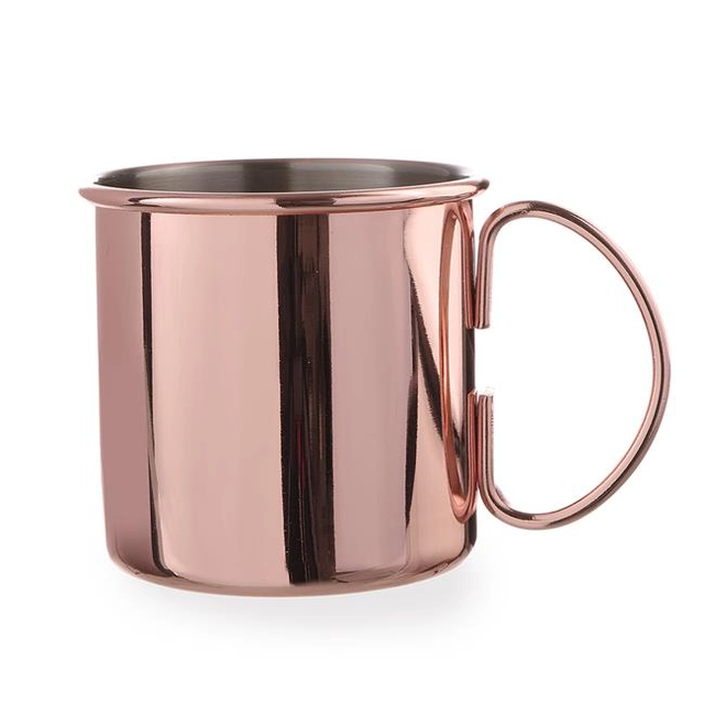 caneca de coquetel de cobre