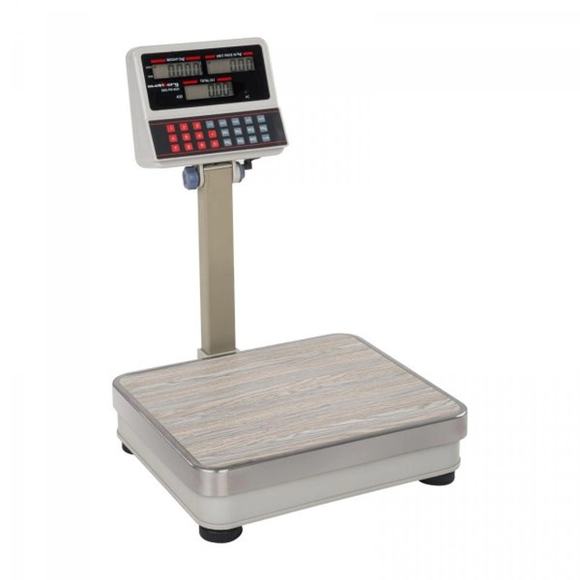 Cântar de vânzare cu amănuntul Steinberg Systems SBS-PW-100/10 100kg diviziune 10g LCD alb STEINBERG 10030111 SBS-PW-100/10