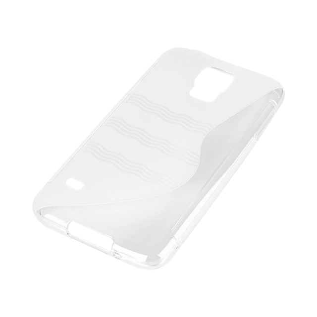 Capa Samsung Galaxy S5 transparente "S"