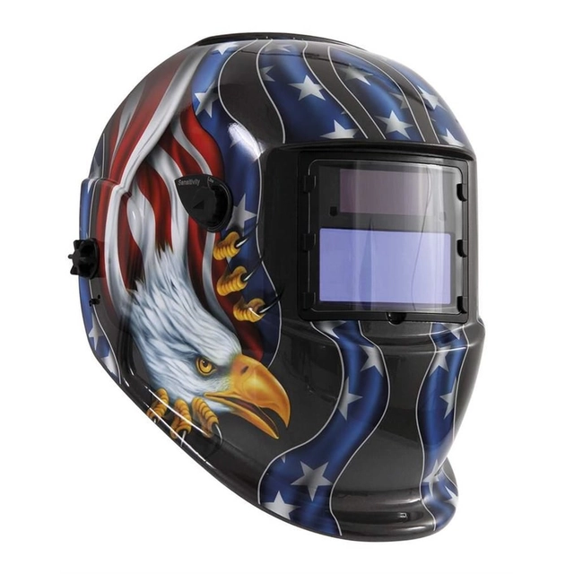 Capacete de soldadura S777A ÁGUIAS 9-13 DIN