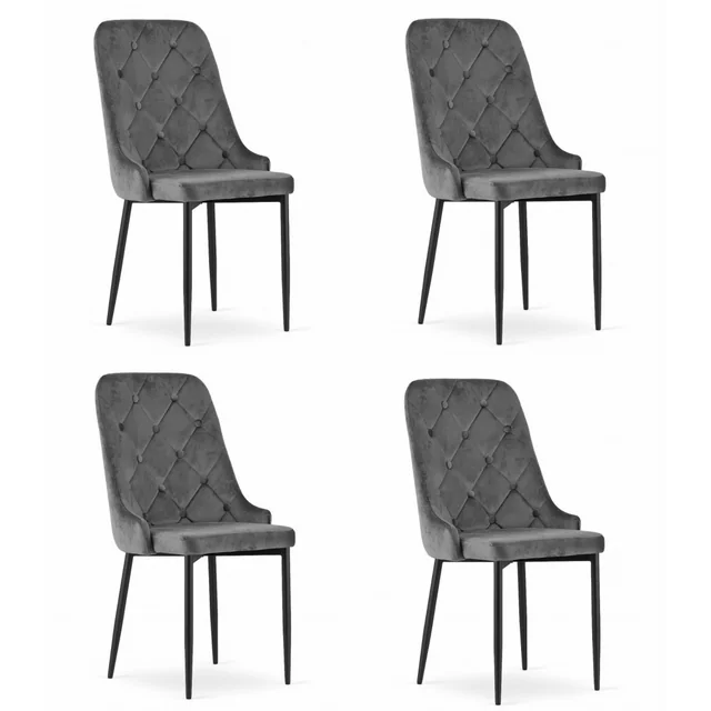 CAPRI chair - gray x 4